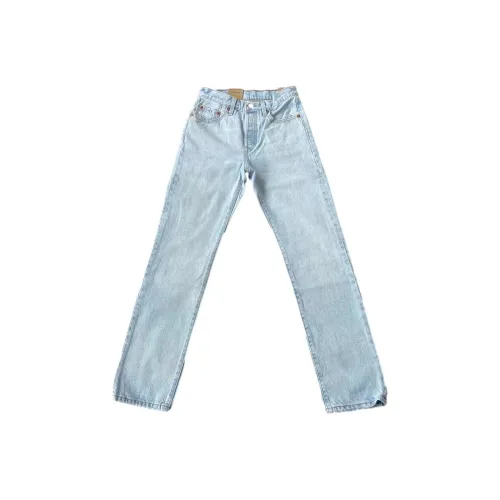 Levis Blue Washed Women's Jeans Левис Синий Промытый Женские Джинсы
