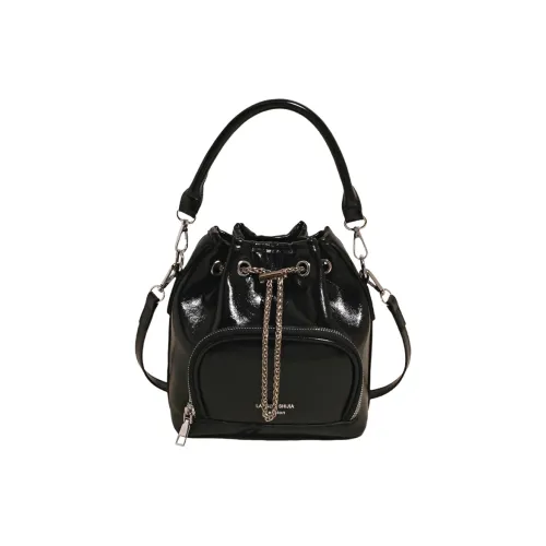 WXRX ПУ (полиуретан) Сумка-ведро Сумка через плечо Сумка Обычная Женская Черная Белая Серебряная Синяя