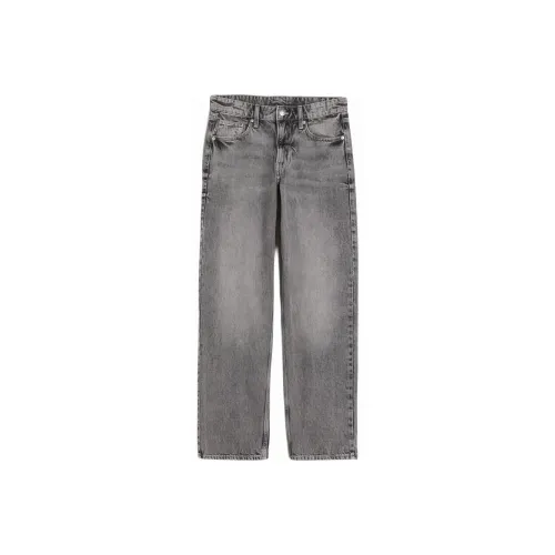 H&M Серые Женские Джинсы