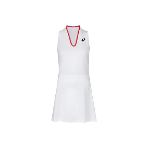ASICS MATCH DRESS Без рукавов Платье Женское Экрю