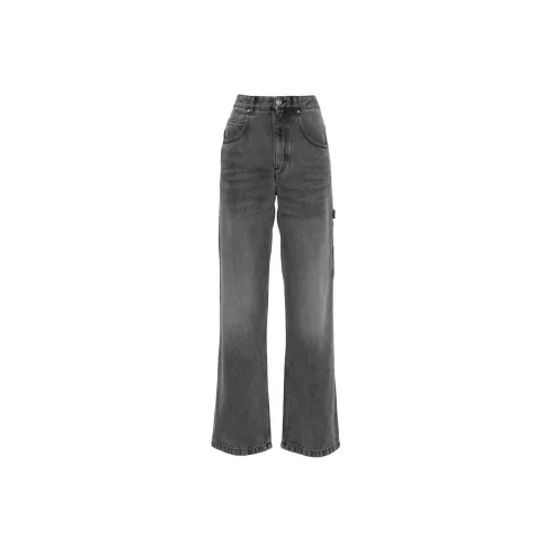 ISABEL MARANT Женские джинсы средне-серого цвета