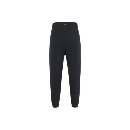 Nike Вязаные тренировочные штаны женские черные