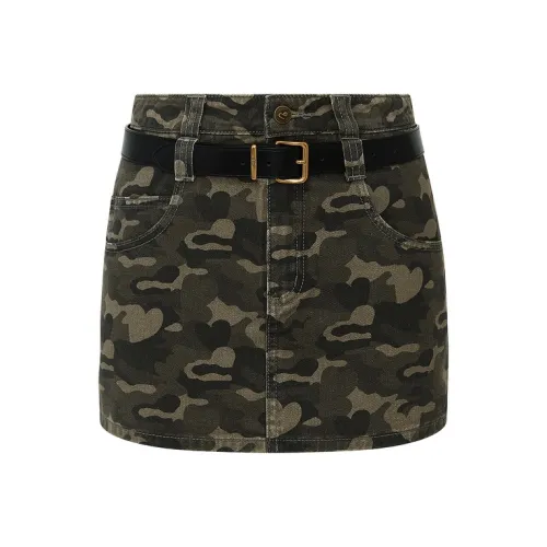 D'zzit Темно-зеленые Женские Джинсы