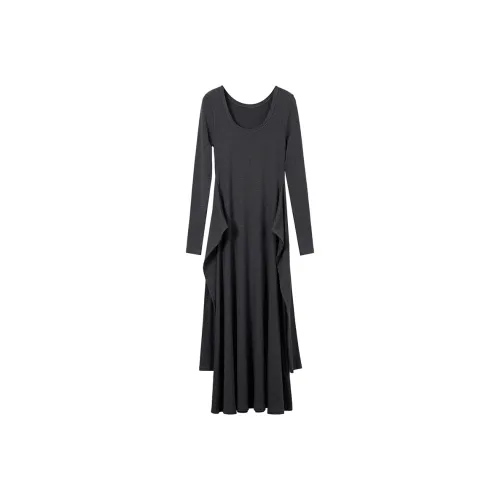 NancyCavally Длинное платье с длинными рукавами женское