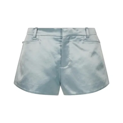 TF Повседневные шорты женские небесно-голубого цвета