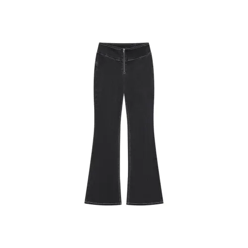 Fun Black Women's Jeans Веселье Черные Женские Джинсы