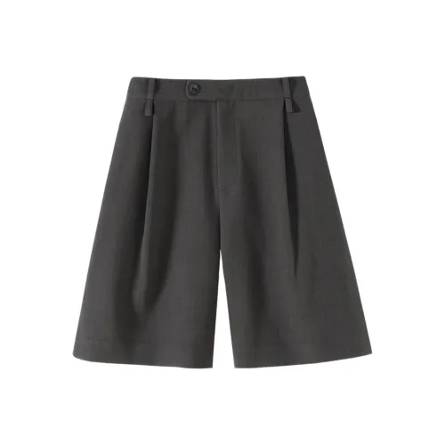 hacikis Повседневные шорты женские цвет дубовый серый