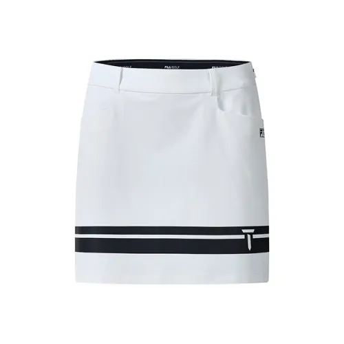 FILA ATHLETICS Нефритовый белый Женские Повседневные короткие юбки