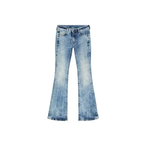 DIESEL Джинсы Женские Светло-Синий