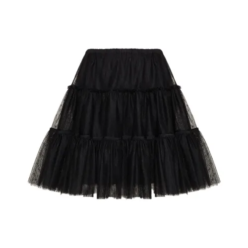 RED VALENTINO Повседневный Длинный Юбка Женские Черный