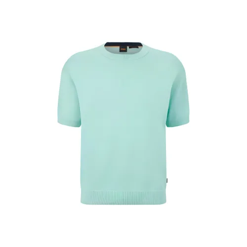 Hugo Boss Зеленые Мужские Свитера