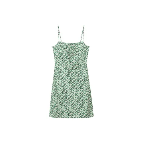 D'zzit Светло-зеленый Женские Слиплатья