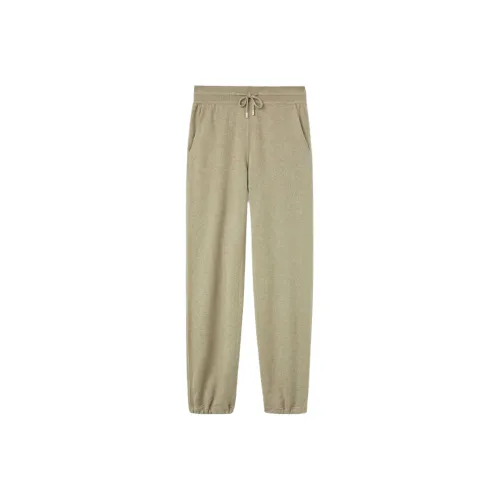 Loro Piana Зеленые Женские Вязаные Спортивные Брюки