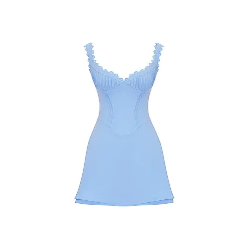 HOUSE OF CB Tilly Slip Платье Женское Синий Синий