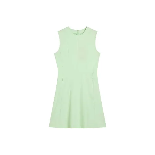 J.Lindeberg Без рукавов Платье Женское Светло-зеленое