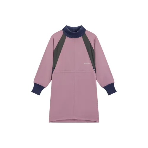 KAPPA Длинное платье с длинными рукавами женское сумеречный фиолетовый