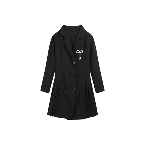 MOPB Женские Длинные Платья с Рукавами