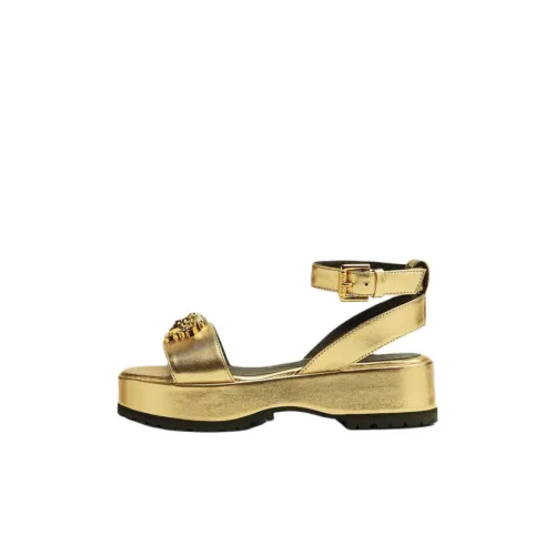 FANSIZHE La Medusa Низкий Топ Детские Сандалии Золотые Детские