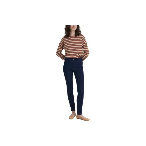 UNIQLO Темно-синие Женские Джинсы