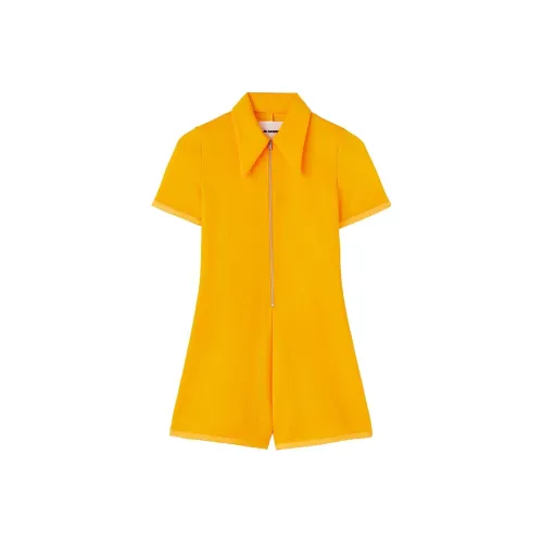 JIL SANDER Апельсиновые Женские Комбинезоны