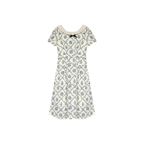 WUPODAMANVZHUANG Короткий рукав Платье Женское Mona Estate