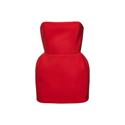 MAGDA BUTRYM SS24 Без рукавов Платье Женское Красное