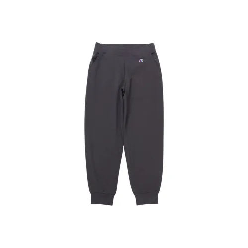 Champion FW24 Вязаные тренировочные штаны женские темно-серые