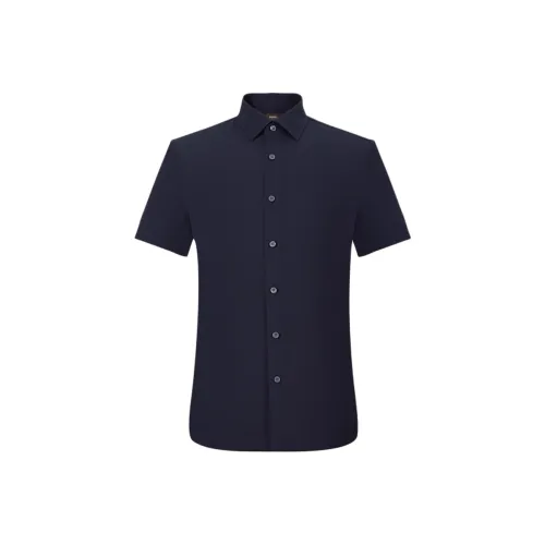 JODOLL Королевский Синий Мужские Рубашки