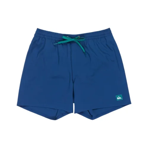 Quiksilver Мужские Плавательные Шорты Синего Цвета