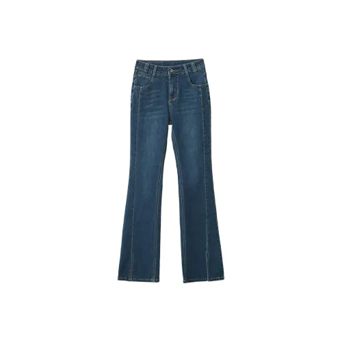 AMII Джинсовый синий Женские джинсы