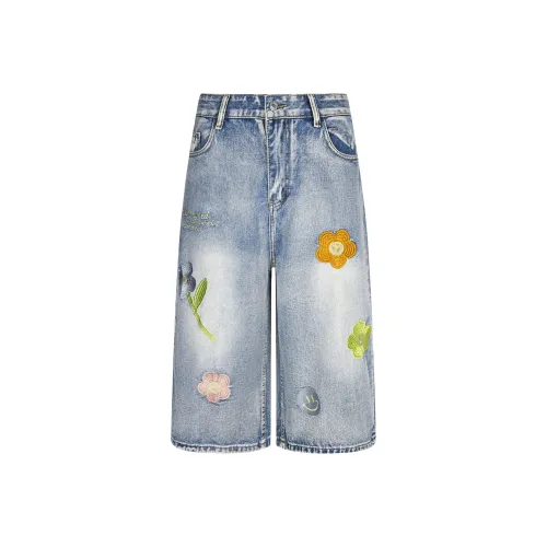 GBXM Унисекс Джинсовые Шорты