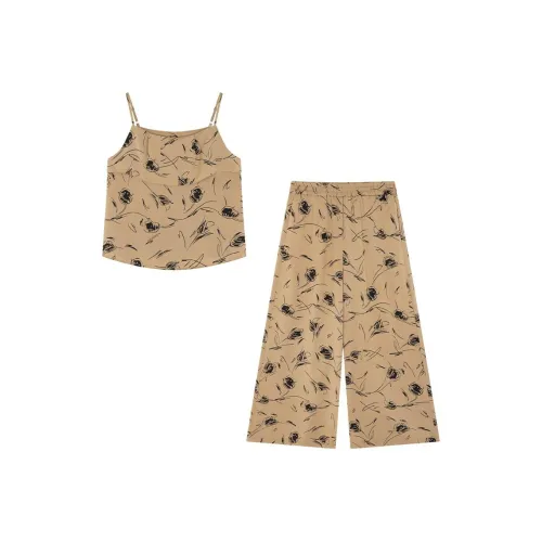 IHIMI SS24 Повседневный костюм женский цвет хаки