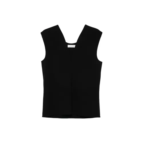 Lanvin SS25 Майка Женская Черная