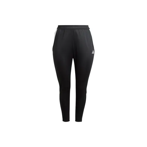 Adidas Tiro 24 Training Pants Вязаные Тренировочные Брюки Женские Черные