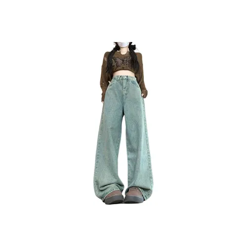 YEARNED Синие Женские Джинсы