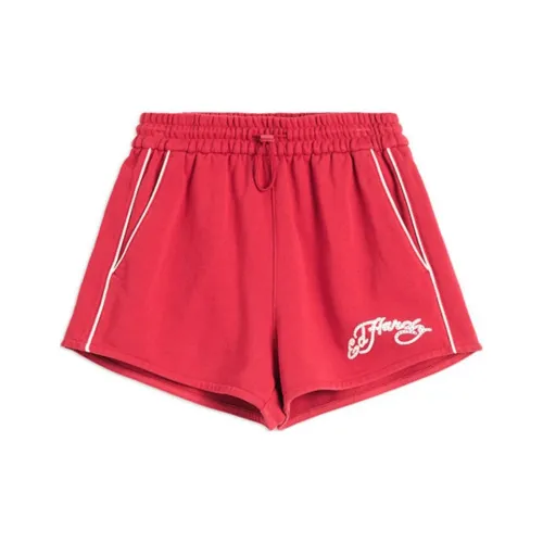 Ed Hardy Red Chinese Женские Повседневные шорты