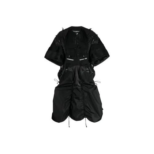 JUNYA WATANABE Короткий рукав Платье Женское Черное