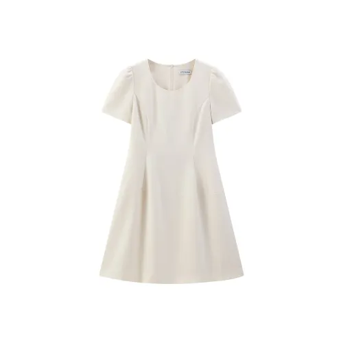 PEACEBIRD Короткий рукав Платье Женское