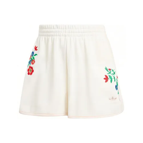 Adidas Originals Повседневные шорты Женские Cloud White