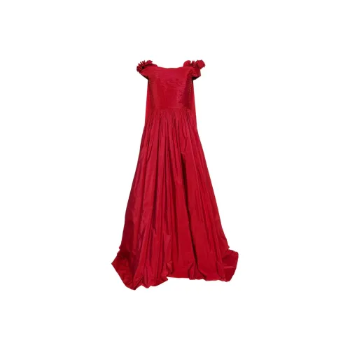 ELIE SAAB Без рукавов Платье Женское Розово-красное