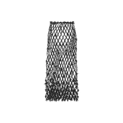 GANNI Черные Женские Повседневные Длинные Юбки
