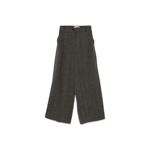 Essentiel Antwerp FW24 Вязаные тренировочные брюки женские серые