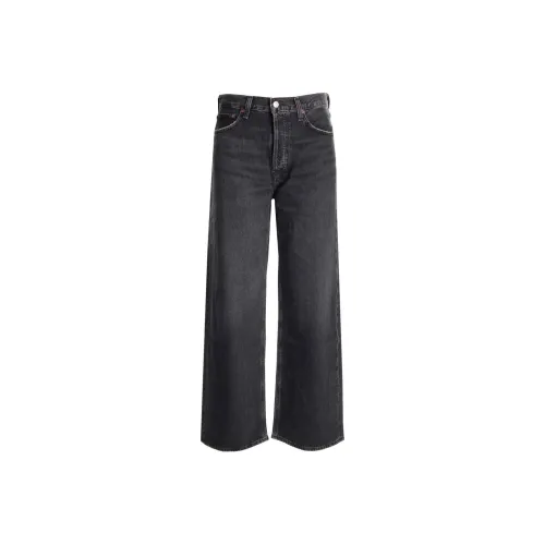 AGOLDE Черные Женские Джинсы