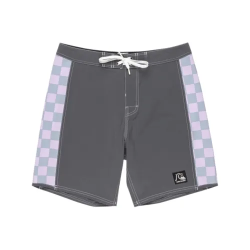 Quiksilver Серые Мужские Пляжные Шорты