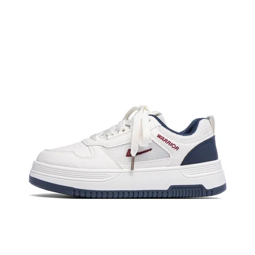 Warrior Аbrasion Resistant Дышащие Низкие Кроссовки для Скейтбординга Унисекс Бежевый Темно-Синий Красный