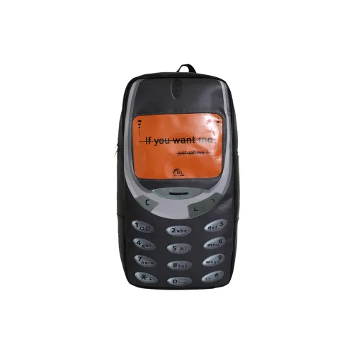 LEXI ПУ (полиуретан) Рюкзак Унисекс Черный Белый