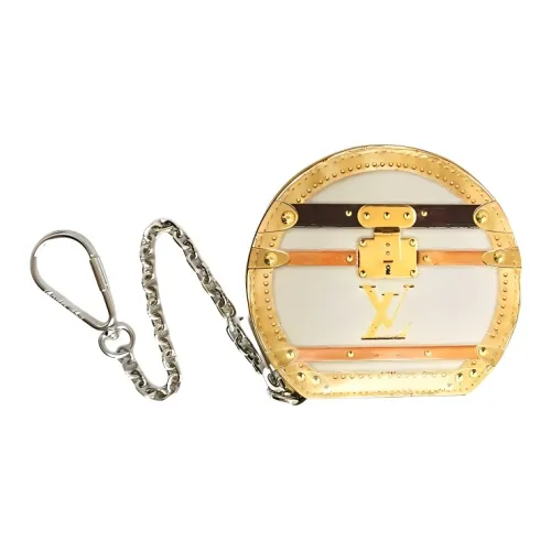 LOUIS VUITTON Покрытый холст Кошелек Женские Золотой