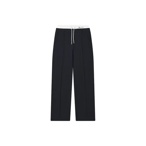 FILA EMERALD Вязаные Спортивные Штаны Женские Полярный Ночной Синий