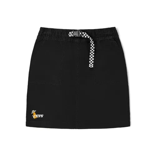 Vans MOONCASKET 21 Повседневные короткие юбки Женские Черный