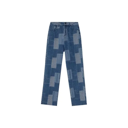 DKNY Джинсы Женские Средний Джинсовый Синий